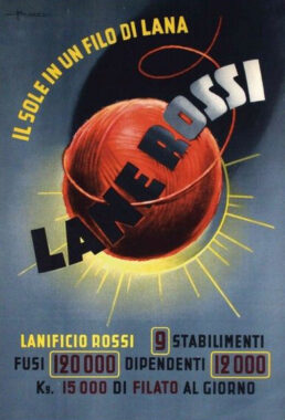 Merino wool advertising poster